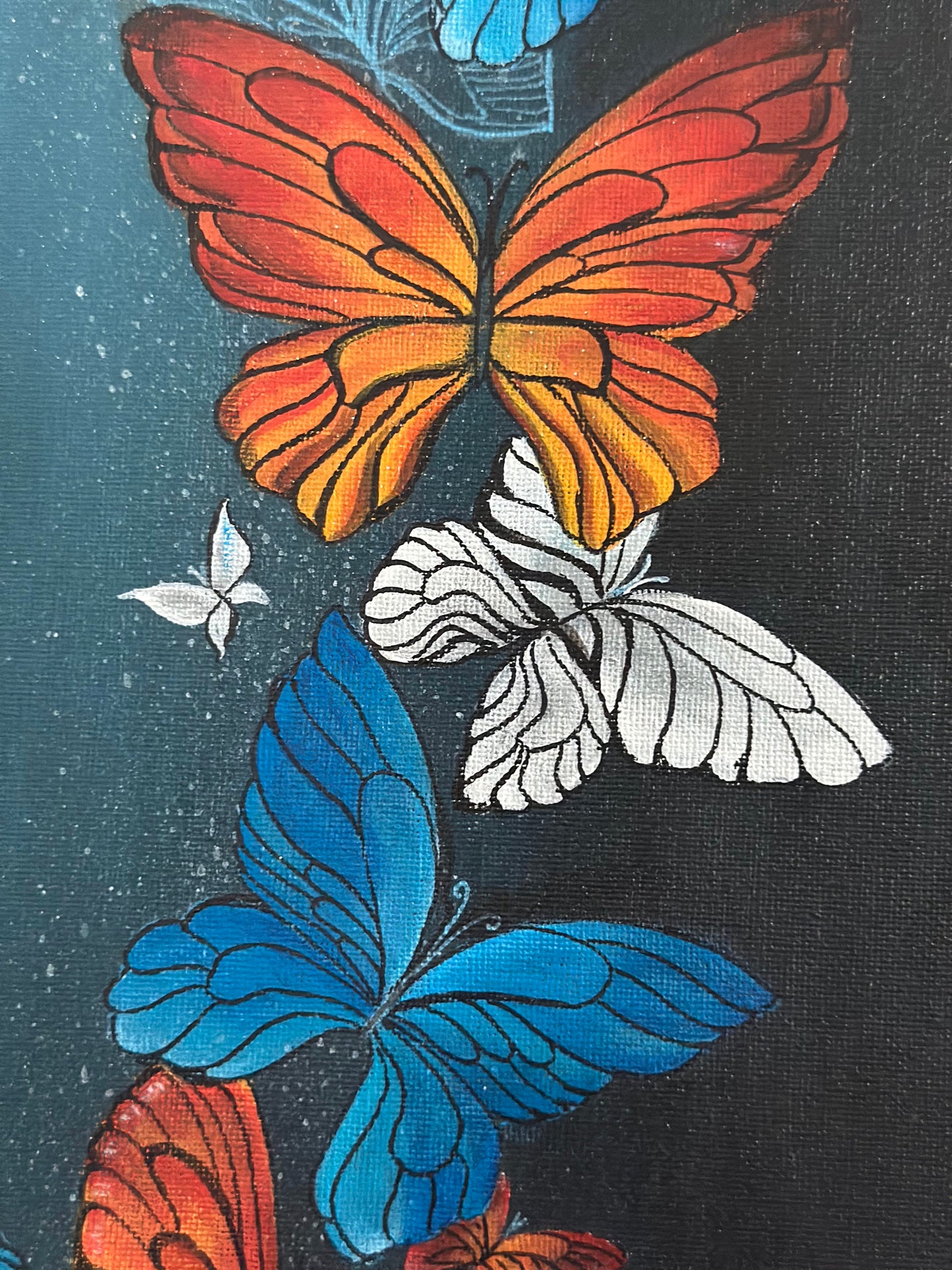 Kaleidoscope of butterflies